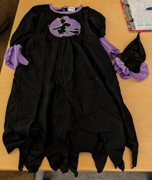 ☀️Girls 5T Honors Witch Halloween Costume